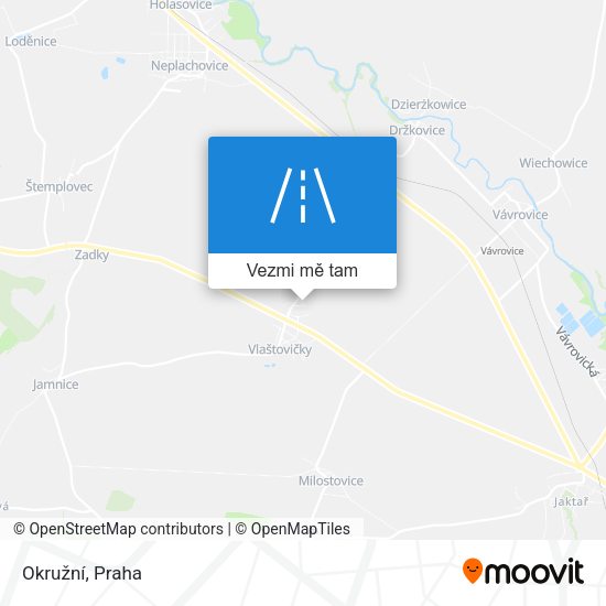 Okružní mapa