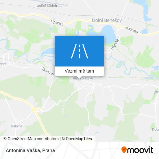 Antonína Vaška mapa