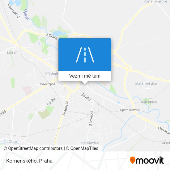 Komenského mapa
