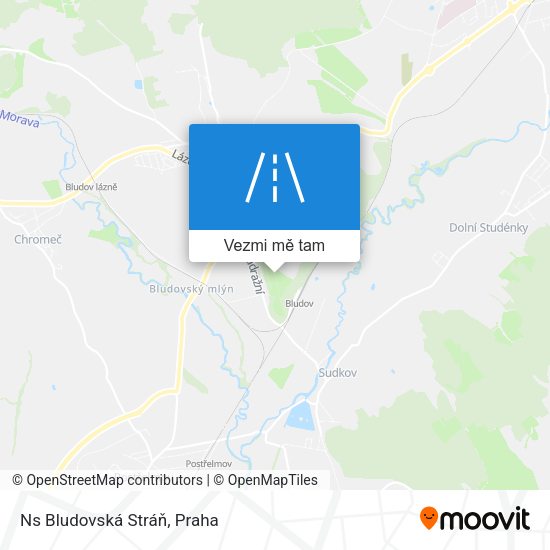 Ns Bludovská Stráň mapa