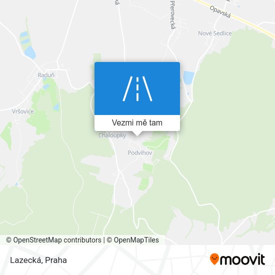 Lazecká mapa