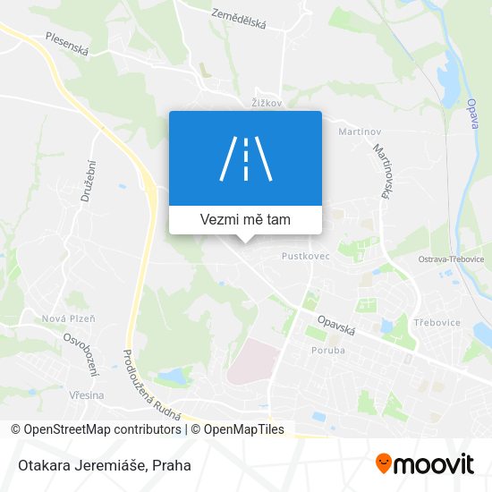 Otakara Jeremiáše mapa