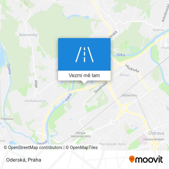 Oderská mapa