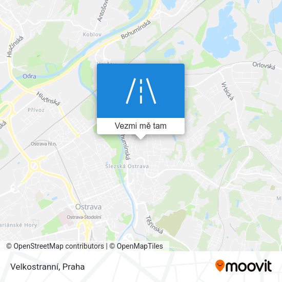 Velkostranní mapa