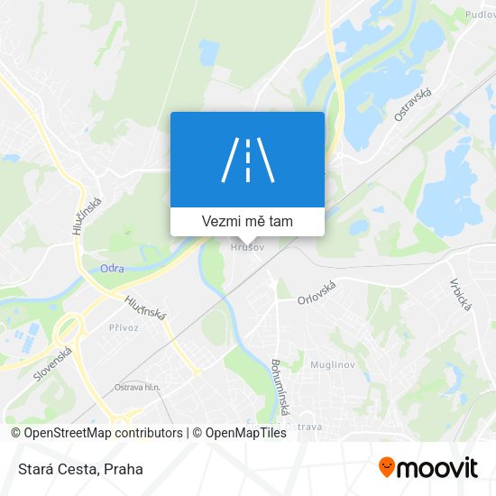 Stará Cesta mapa
