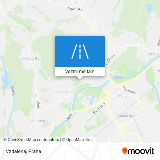 Vzdálená mapa
