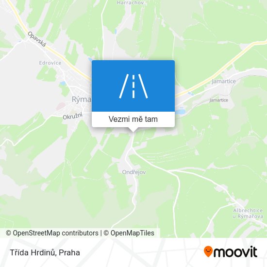 Třída Hrdinů mapa