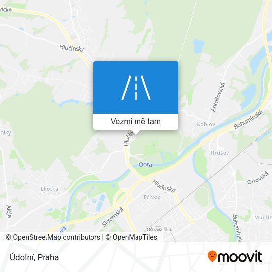 Údolní mapa