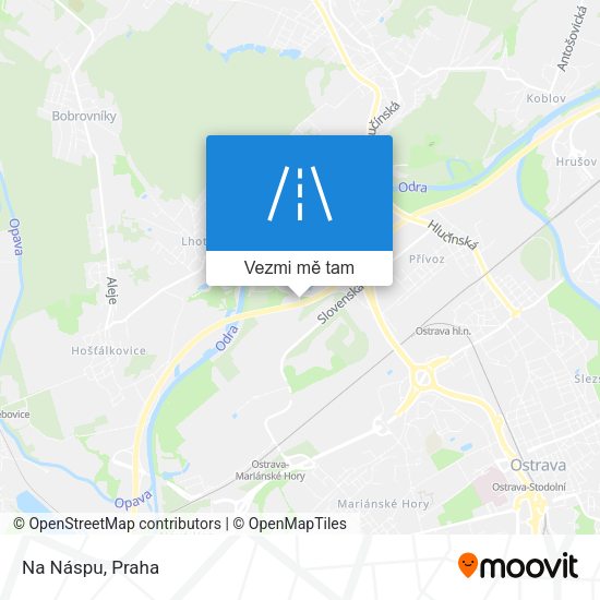 Na Náspu mapa