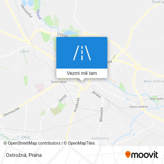 Ostrožná mapa
