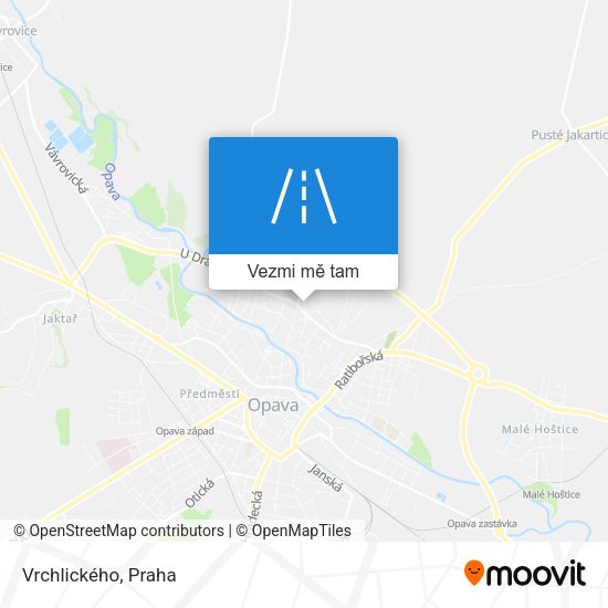 Vrchlického mapa