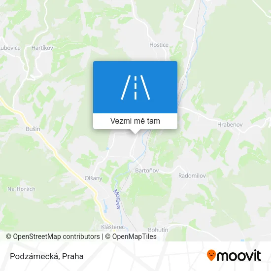 Podzámecká mapa