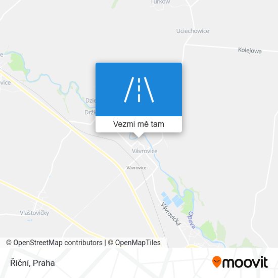 Říční mapa