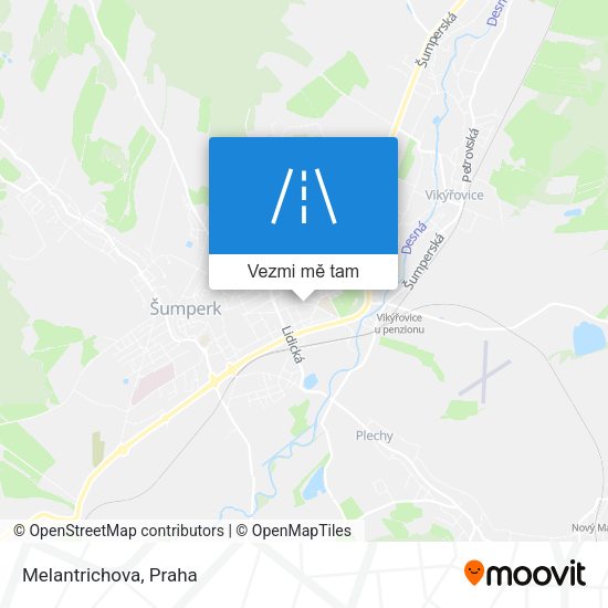 Melantrichova mapa
