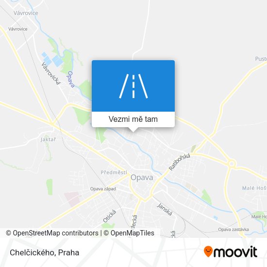 Chelčického mapa