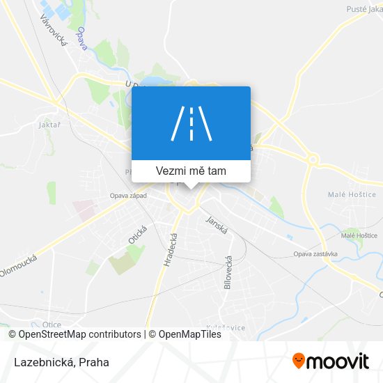 Lazebnická mapa