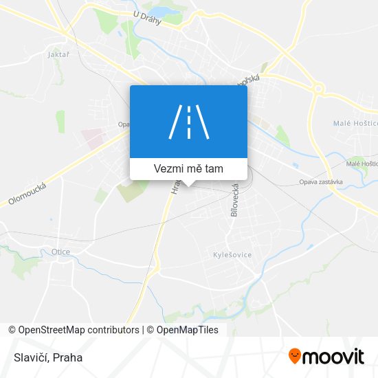 Slavičí mapa