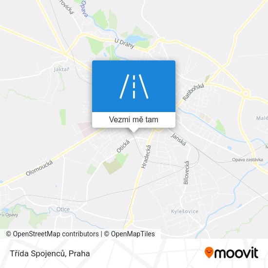Třída Spojenců mapa