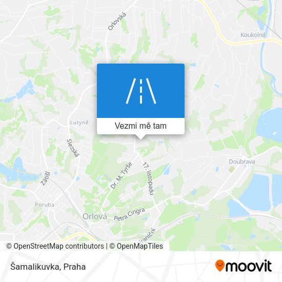 Šamalikuvka mapa