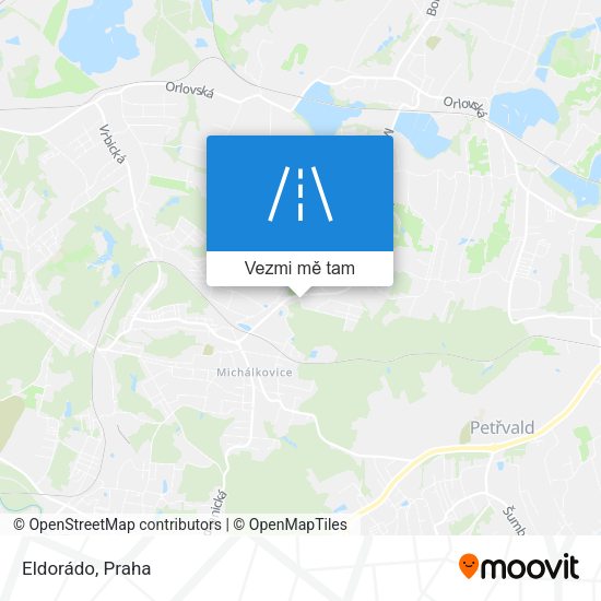 Eldorádo mapa