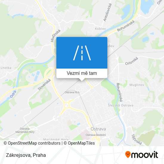 Zákrejsova mapa