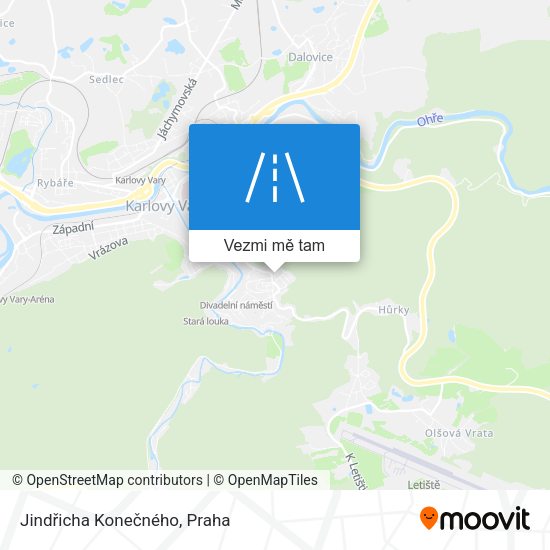 Jindřicha Konečného mapa