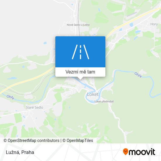 Lužná mapa