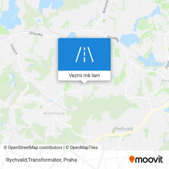 Rychvald,Transformátor mapa