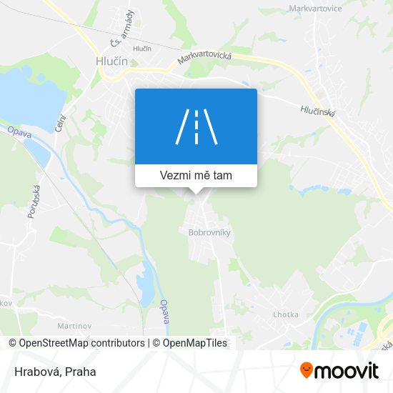 Hrabová mapa