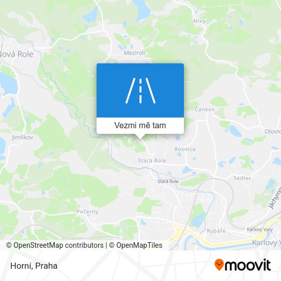 Horní mapa