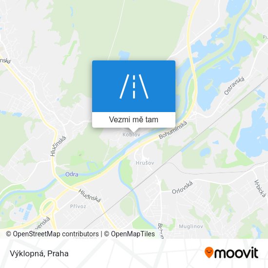 Výklopná mapa
