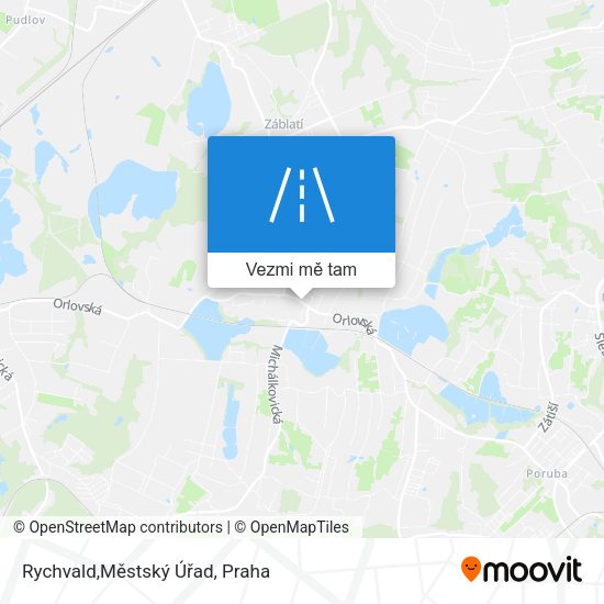 Rychvald,Městský Úřad mapa