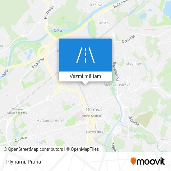 Plynární mapa