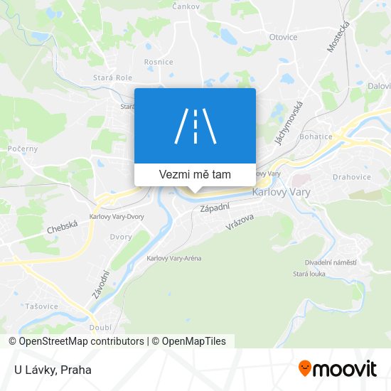 U Lávky mapa