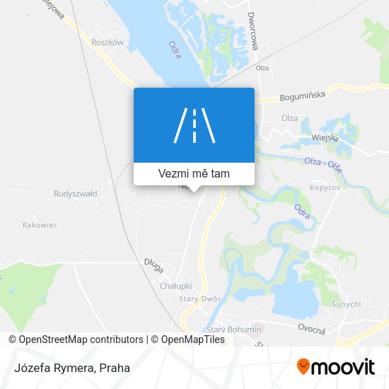 Józefa Rymera mapa