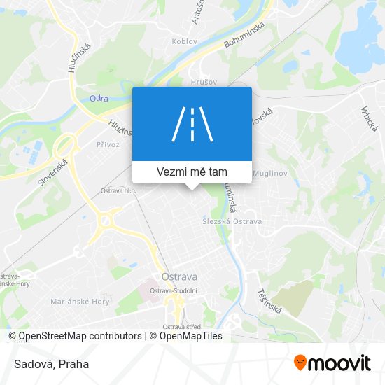 Sadová mapa