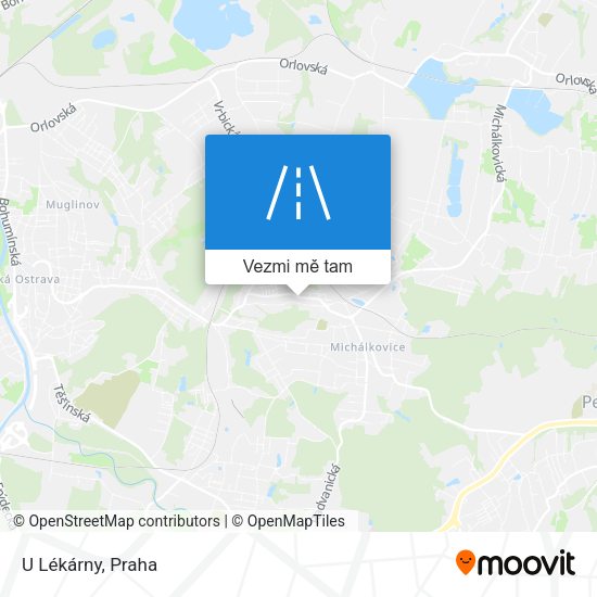 U Lékárny mapa