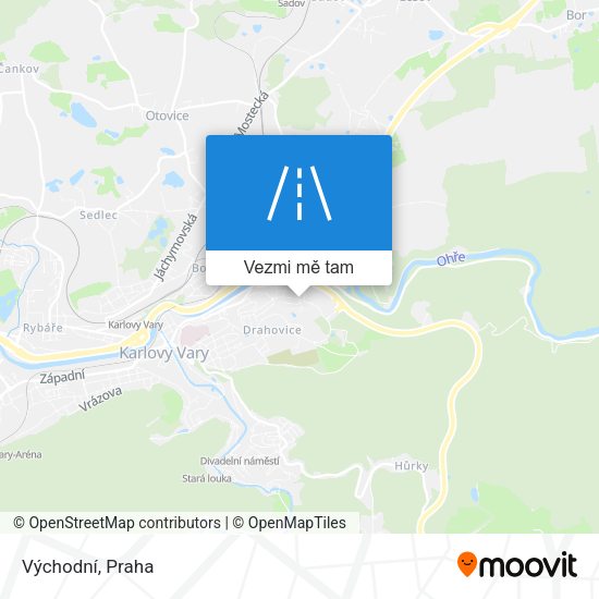 Východní mapa