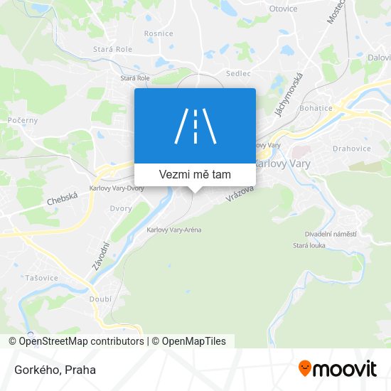 Gorkého mapa
