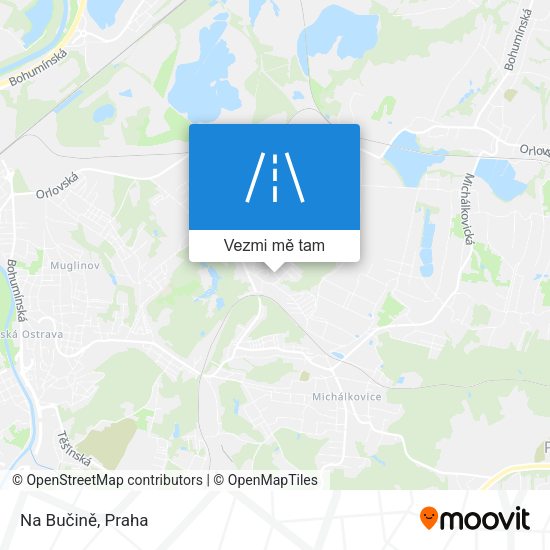 Na Bučině mapa