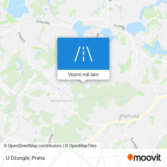 U Džungle mapa