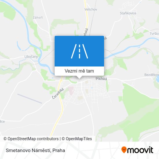Smetanovo Náměstí mapa