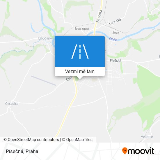 Písečná mapa