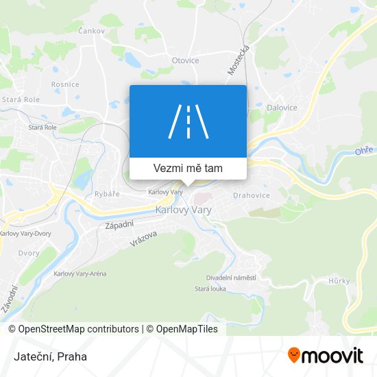 Jateční mapa
