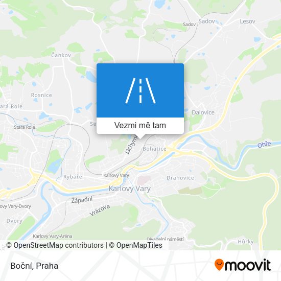 Boční mapa