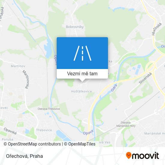 Ořechová mapa