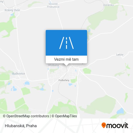 Hlubanská mapa