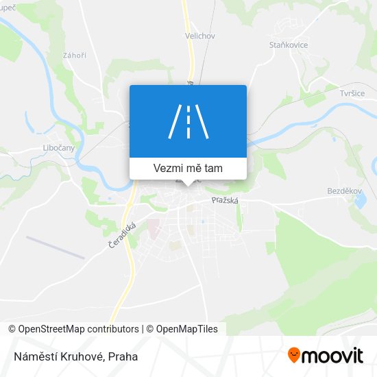 Náměstí Kruhové mapa