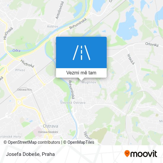 Josefa Dobeše mapa