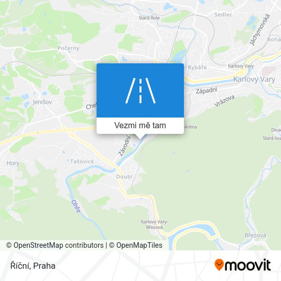 Říční mapa